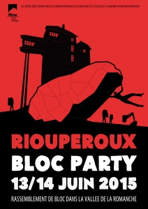 Affiche Bloc Party Rioup